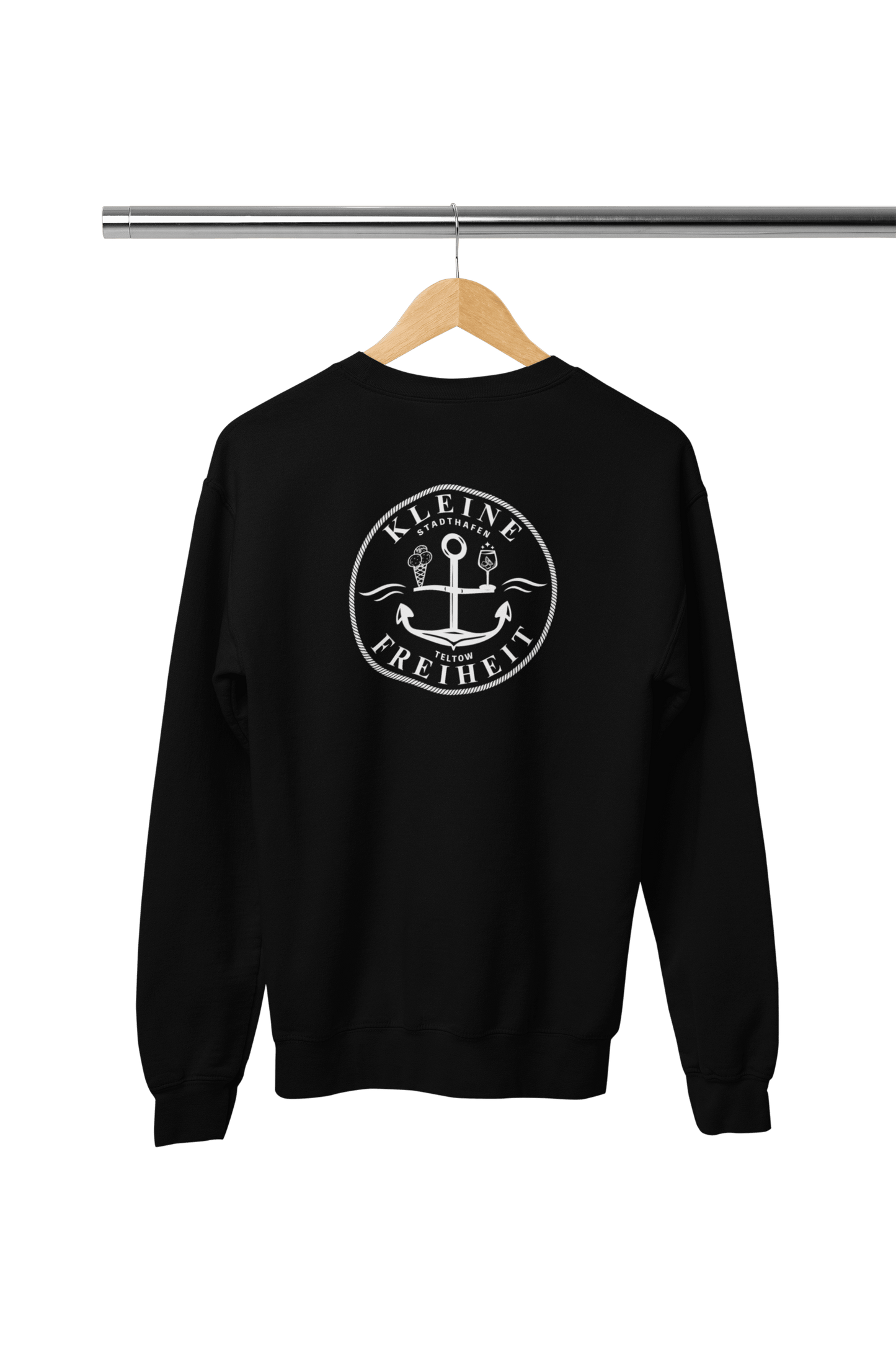 "SWEATSHIRT - KFT Logo Weiß groß"