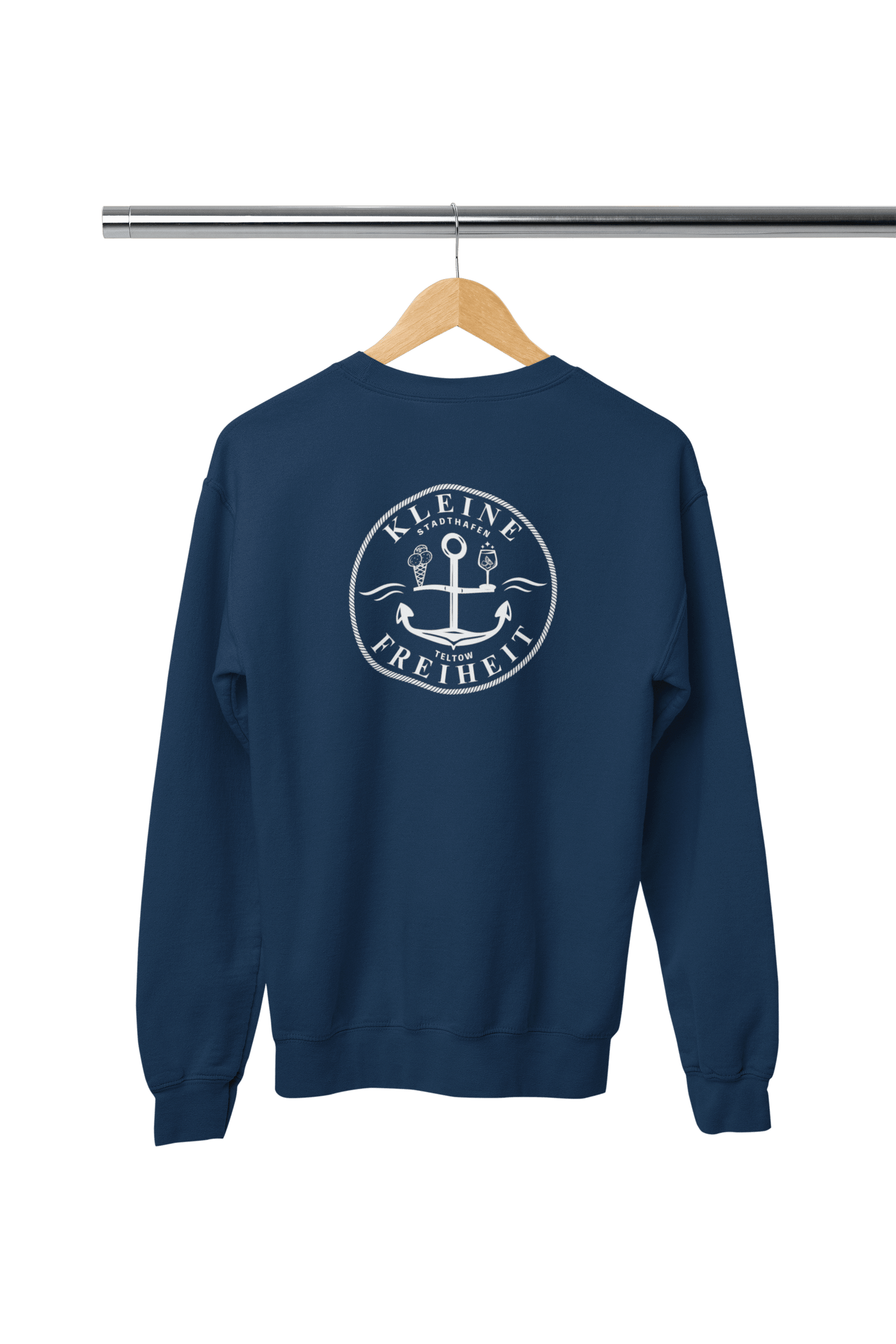 "SWEATSHIRT - KFT Logo Weiß groß"